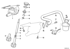 Смазочная система/маслян.насос с прив. для BMW E30 325ix M20 (схема запасных частей)