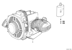 Двигатель для BMW 259O A10 B08 0 (схема запасных частей)