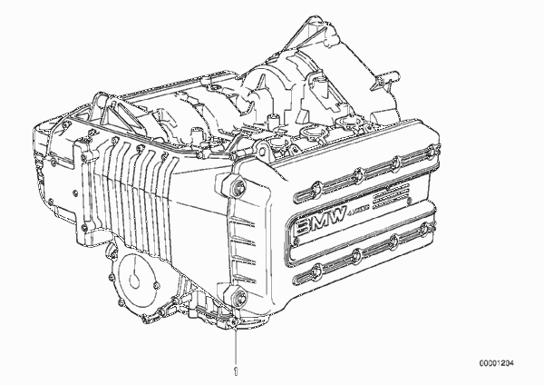 Силовой агрегат для BMW 89V2 K 1100 LT (0526, 0536) 0 (схема запчастей)