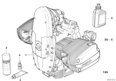 Двигатель для MOTO A61 A61 (9251) 0 (схема запасных частей)