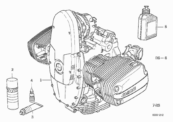 Двигатель для BMW A61 A61 (9251) 0 (схема запчастей)