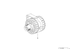 Компактный генератор для BMW Z3 Z3 2.0 M52 (схема запасных частей)