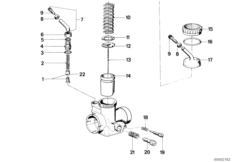 Поршень карбюратора/игла жиклера для MOTO 2477 R 60 TIC 0 (схема запасных частей)