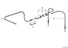 Тяга привода стартера для MOTO 259O A10 B08 0 (схема запасных частей)