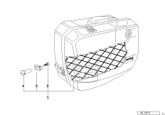Сетка для багажа для MOTO 2473 R 100 R Mystik 94 0 (схема запасных частей)