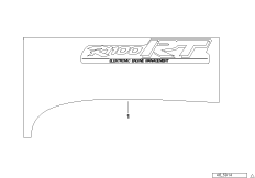 переводная картинка для BMW 259T R 1100 RT 96 (0413,0418) 0 (схема запасных частей)