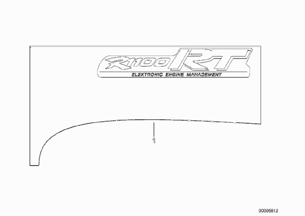 переводная картинка для BMW 259T R 1100 RT 96 (0413,0418) 0 (схема запчастей)