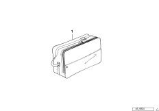 Чехол для дорожного чемодана для MOTO 2474 R 100 RT 0 (схема запасных частей)