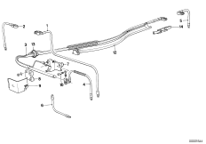 пучки проводов для BMW E30 M3 S14 (схема запасных частей)