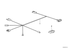Жгут проводов/дополнительное оснащение для MOTO 259S R 1100 RS 93 (0411,0416) 0 (схема запасных частей)