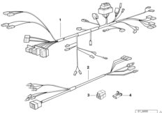 Жгут проводов для MOTO E169 F 650 97 (0162) 0 (схема запасных частей)