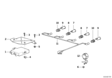 Сигнализация авар.сближен.при парк.(PDC) для BMW E34 525i M50 (схема запасных частей)