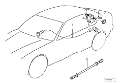 Дополнительные детали, 2-ой компонент для BMW E36 328i M52 (схема запасных частей)