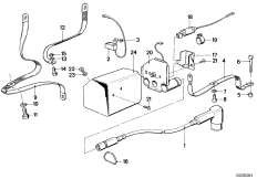 Комплект для помехоподавления для MOTO 248 R45/N 0 (схема запасных частей)
