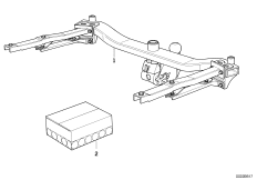 Тягово-сцепное устройство для BMW Z3 Z3 3.0i M54 (схема запасных частей)