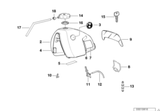 Канистра для топлива PD для BMW 47E3 R 80 GS 0 (схема запасных частей)