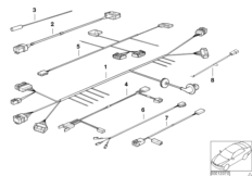 Различные дополнит.комплекты проводов для BMW E36 318ti M42 (схема запасных частей)