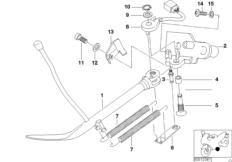 Подпорка для BMW 59C3 R 1200 C Indep. 00 (0405,0433) 0 (схема запасных частей)