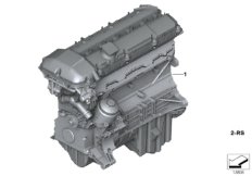Силовой агрегат для BMW E46 320i M52 (схема запасных частей)