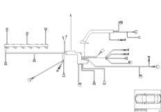 Жгут проводов двигатель/модуль двигателя для BMW E85 Z4 M3.2 S54 (схема запасных частей)