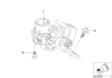 Держатель замка для BMW 259S R 1100 S 98 (0422,0432) 0 (схема запасных частей)