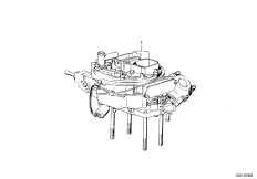 Карбюратор INAT для BMW E9 3.0CSL M30 (схема запасных частей)