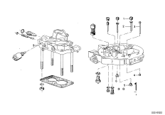 Жиклеры карбюратора/компл.уплот.проклад. для BMW E9 2800CS M30 (схема запасных частей)