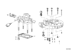 Жиклеры карбюратора/компл.уплот.проклад. для BMW E9 2.5CS M30 (схема запасных частей)