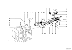 ZF S5-16 Картер/дополнительные элементы для BMW E9 2800CS M30 (схема запасных частей)
