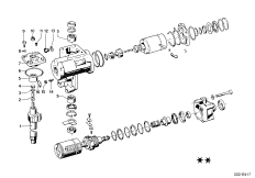 Гидроусилитель рулевого управления для BMW E9 2800CS M30 (схема запасных частей)