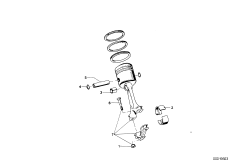 Шатун/шатунный подшипник для BMW NK 1600 4-Zyl (схема запасных частей)