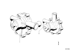 Водяная помпа для BMW NK 2000ti 4-Zyl (схема запасных частей)