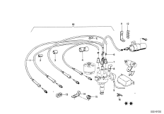 Провод высокого напряжения для BMW NK 1800tiSA 4-Zyl (схема запасных частей)
