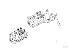 Топливный насос высокого давления для BMW NK 2000tii 4-Zyl (схема запасных частей)