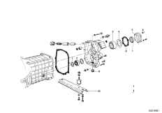 Getrag 242 Картер и дополнит.элементы для BMW NK 2000tii 4-Zyl (схема запасных частей)
