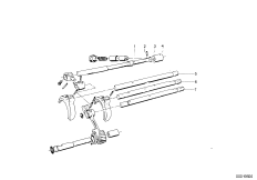 Getrag 242 Внутрен.детали механизма ПП для BMW NK 2000C M10 (схема запасных частей)