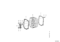 Getrag 235 Картер и дополнит.элементы для BMW NK 2000CS M10 (схема запасных частей)