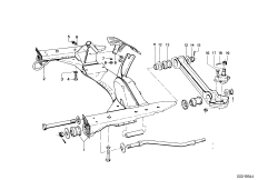 балка переднего моста для BMW NK 1500 4-Zyl (схема запасных частей)