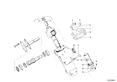 Детали рулевого механизма для BMW NK 1800ti 4-Zyl (схема запасных частей)
