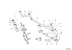 Рулевые тяги/тяги рулевой трапеции для BMW NK 2000tilux 4-Zyl (схема запасных частей)