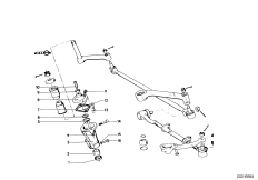 Детали рулевого механизма для BMW NK 2000 4-Zyl (схема запасных частей)