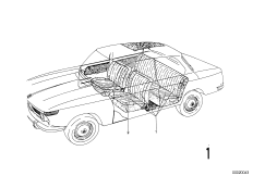 Ткань мерный товар для BMW NK 2000 4-Zyl (схема запасных частей)