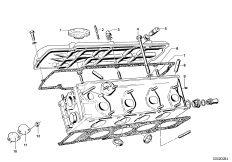головка блока цилиндров для BMW NK 2000tilux 4-Zyl (схема запасных частей)