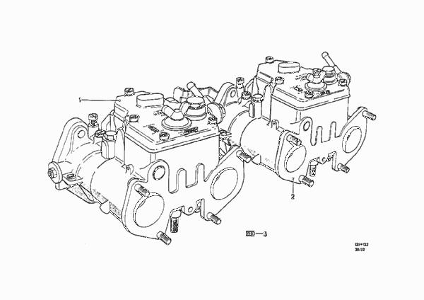 карбюратор для BMW NK 1800tiSA 4-Zyl (схема запчастей)