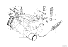 Карбюратор дополнительные элементы для BMW NK 1800tiSA 4-Zyl (схема запасных частей)