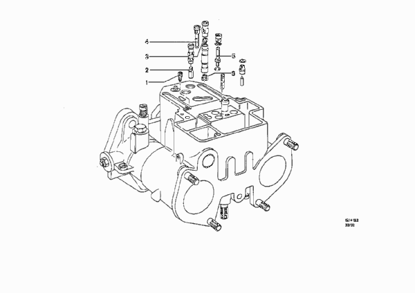 Поплавок карбюратора/жиклер для BMW NK 1800tiSA 4-Zyl (схема запчастей)