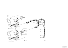 Усилитель тормозов для BMW NK 2000tilux 4-Zyl (схема запасных частей)