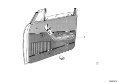 Обшивка двери Пд для BMW NK 2000tilux 4-Zyl (схема запасных частей)