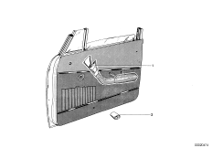 Обшивка двери Пд для BMW NK 1800 4-Zyl (схема запасных частей)