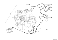Диагностический адаптер для BMW NK 1800 4-Zyl (схема запасных частей)